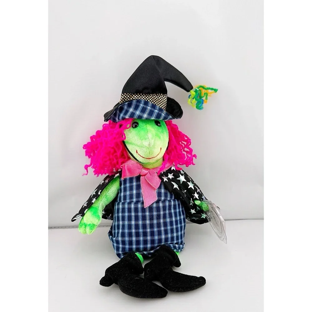 Ty Retired 2001 Beanie Witch Named Scary